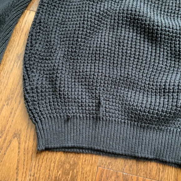 RAINFOREST Sweater in Black/Dark Grey. Size M. - Picture 4 of 9